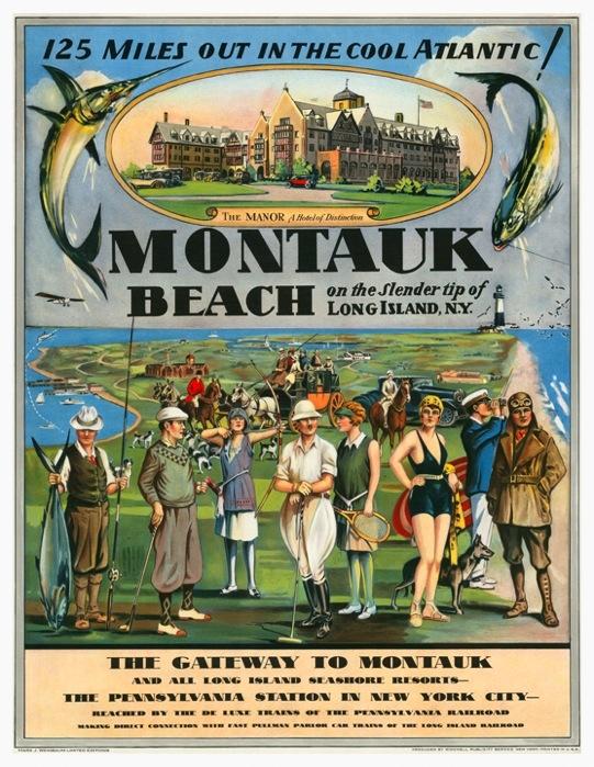 Montauk Beach Poster