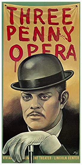 Three Penny Opera Theater Poster